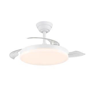 LED fan with retractable...