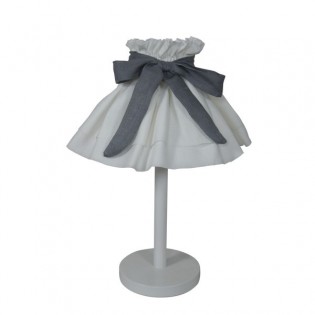 Table lamp "bows" ecru-grey