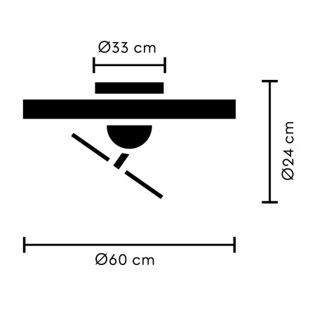 copy of Ventilador de techo LED Daya CCT Dim (32W)