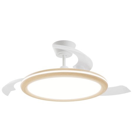 LED ceiling fan retractable blades Bombay Estilo M CCT Dim (32+12W)
