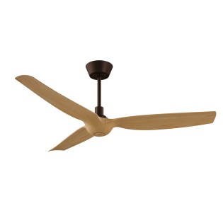 Ivy Neo Rust Brown L CCT Dimmable LED Ceiling Fan (7W)