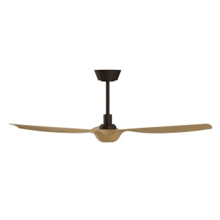 Ivy Neo Rust Brown L CCT Dimmable LED Ceiling Fan (7W)