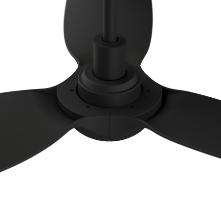 Ivy Neo Black L CCT Dimmable LED Ceiling Fan (7W)