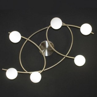 Plafón Lotto (6 luces)