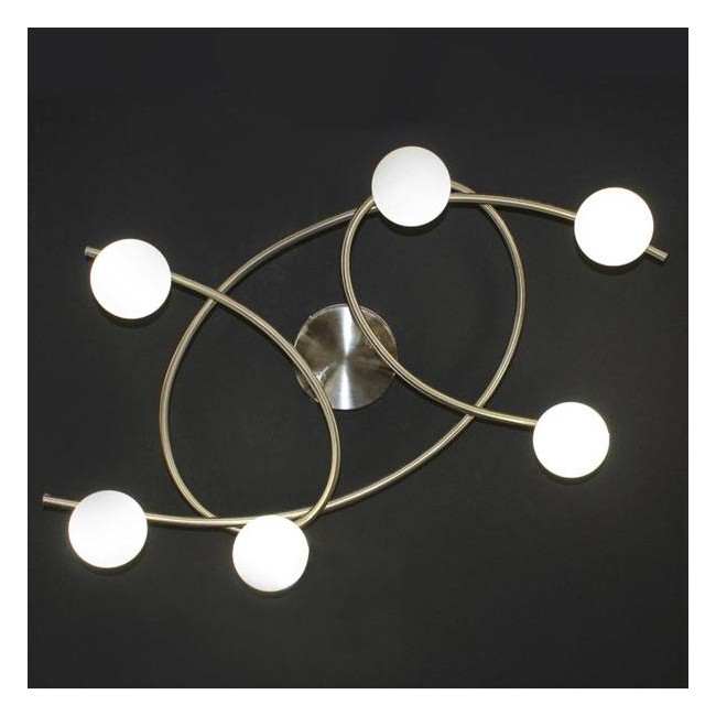 Plafón Lotto (6 luces)