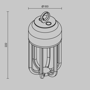 LED Portable Lamp Vetra (5W)