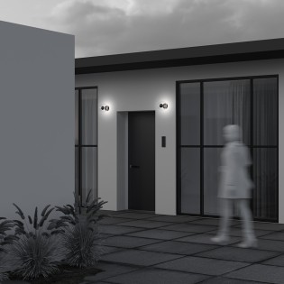 Velora LED Outdoor Wall Lamp (8W)
