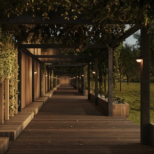 Lactea LED Outdoor Wall...