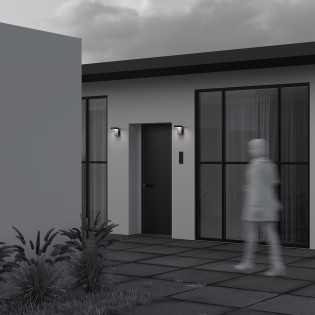 Outdoor LED Wall Lamp with...
