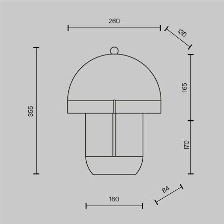 copy of Lámpara de pie LED Cabaret (8W)