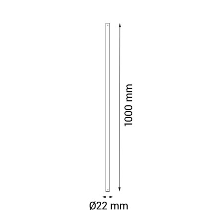 Downrod  + cable 3M. D21,5 for ceiling fans Sulion