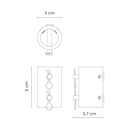 Downrod extensor for ceiling fans Sulion