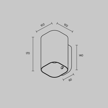 copy of Aplique de pared LED Calipso (24W)