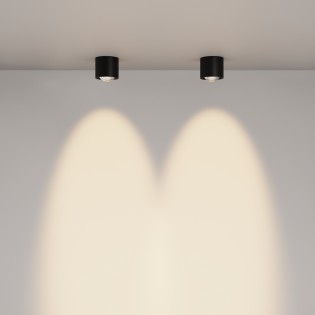 LED Lens Surface-Mounted Bathroom Light (15W