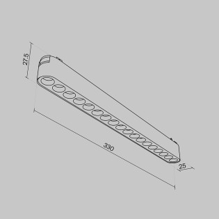 copy of Basis Radity LED Magnetschienenstrahler (12W)