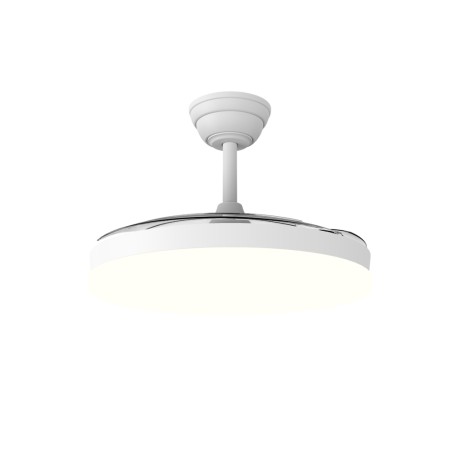 Ventilador LED con aspas retráctiles Zenit M Eco CCT Dim (45W)