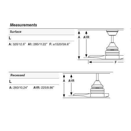 copy of Ventilador de techo Heywood Tub S