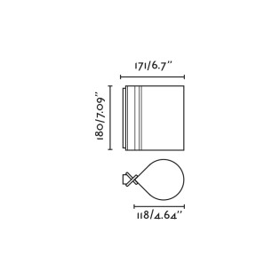 LED Wall Lamp Cata (2.5W)