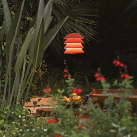 Outdoor pendant lamp Toba