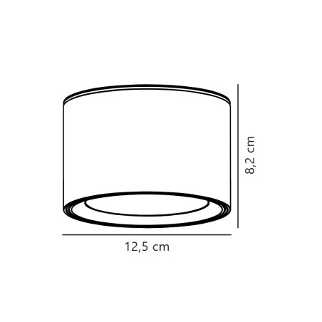 LED Flush Light Landon Smart (8W)
