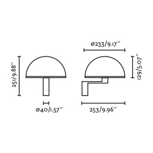 Dome Wall Lamp