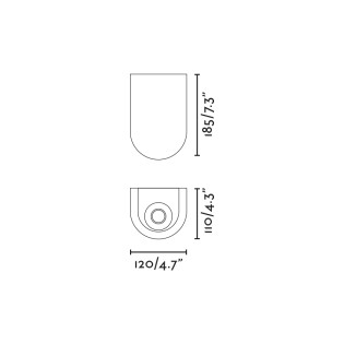 Outdoor LED Bollard Lamp Iglu (3W)