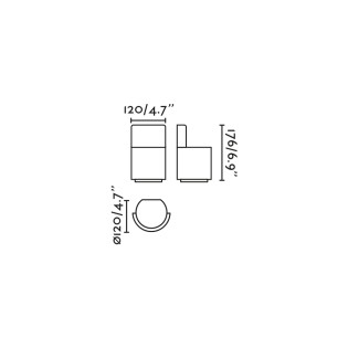 Noboru Slim Shower Light