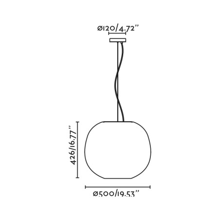 Pendant Lamp Tierra 50