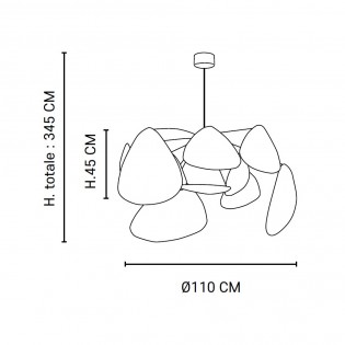 Pendant Lamp Screen Cannage