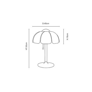 Coquillage Table Lamp