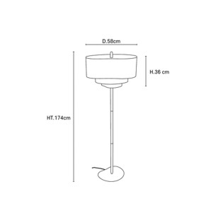 Pebble Floor Lamp