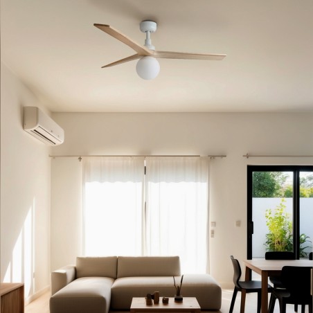 Ventilador de techo con luz Klim M