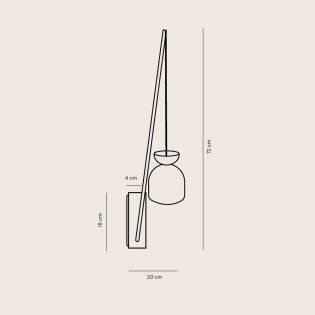 Le Petit wall lamp