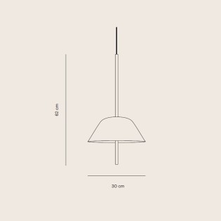 Capsule pendant lamp