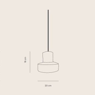 LED Pendant Lamp Oria (12W)