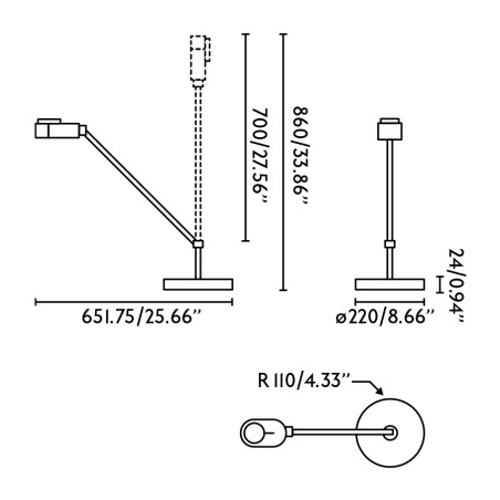LED Desk Lamp Inviting Dim (6W)