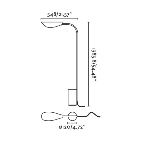 Floor Lamp Liggera