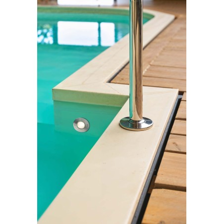 Edel IP68 LED recessed pool light (18W)
