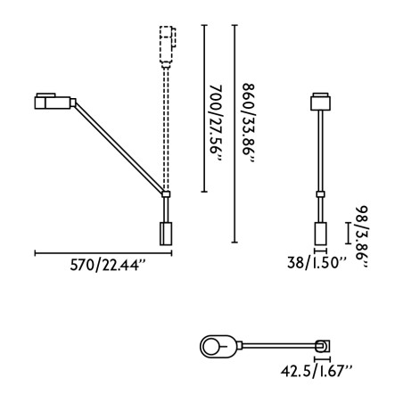 LED Wall Lamp Inviting Dim (6W)