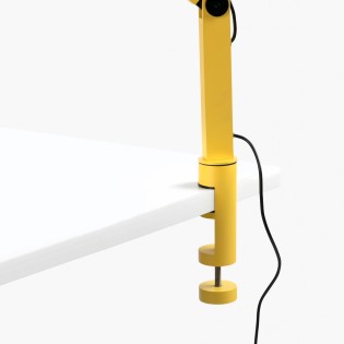 Inviting Dim LED clamp-on desk lamp light (6W)