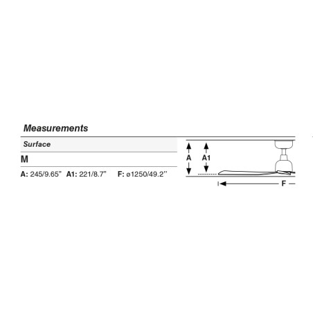 Outdoor ceiling fan Marine