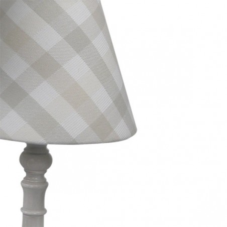 Table lamp classic plaid