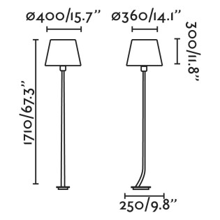 Rem Stehleuchte