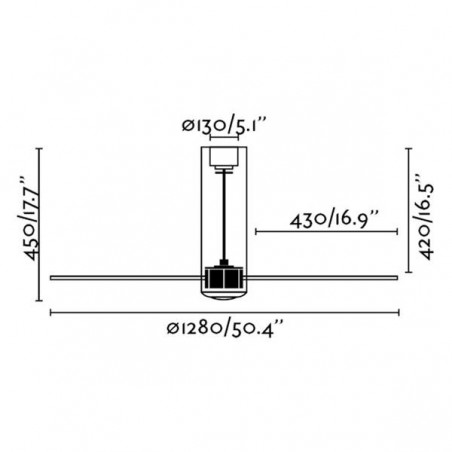 Ventilador Tube