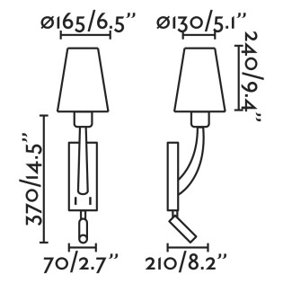 Rem LED-Wandleuchte (15W)