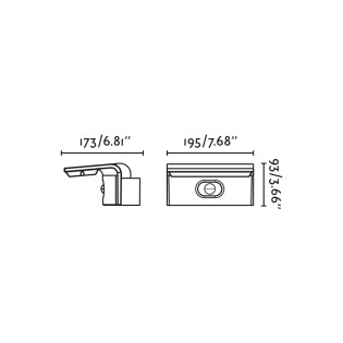 Luma LED Sensor Wall Lamp (5W)