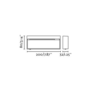 Outdoor LED Wall Lamp Dune 4CCT (6W)