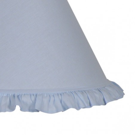 Pendant light linen LUCA Blue