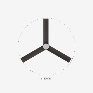 LED ceiling fan Cruiser L CCT Dim (20W)