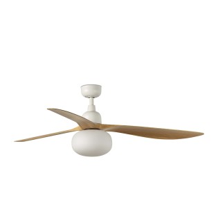 Ceiling fan with light Outwood L IP44